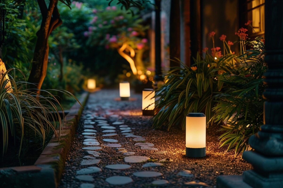 Ces idées lumineuses pour des éclairages féeriques dans votre jardin nocturne