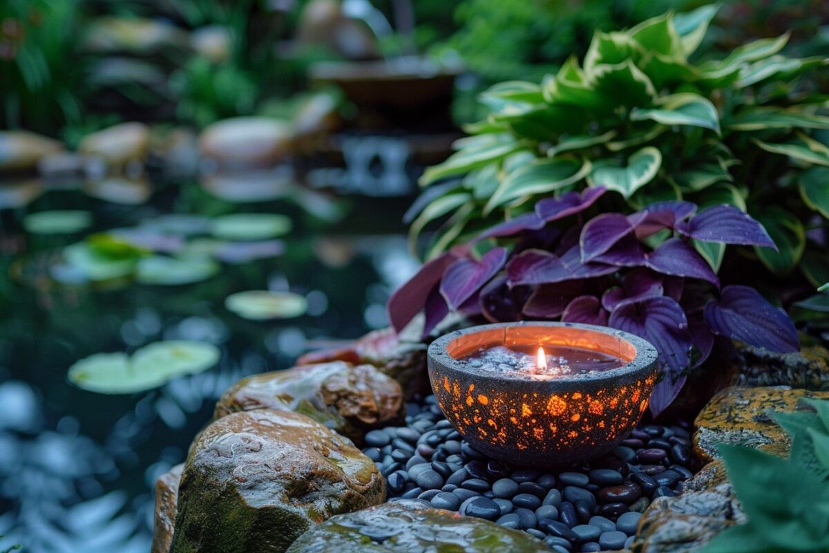 Ces idées pour un coin méditation serein et magique au cœur de votre jardin