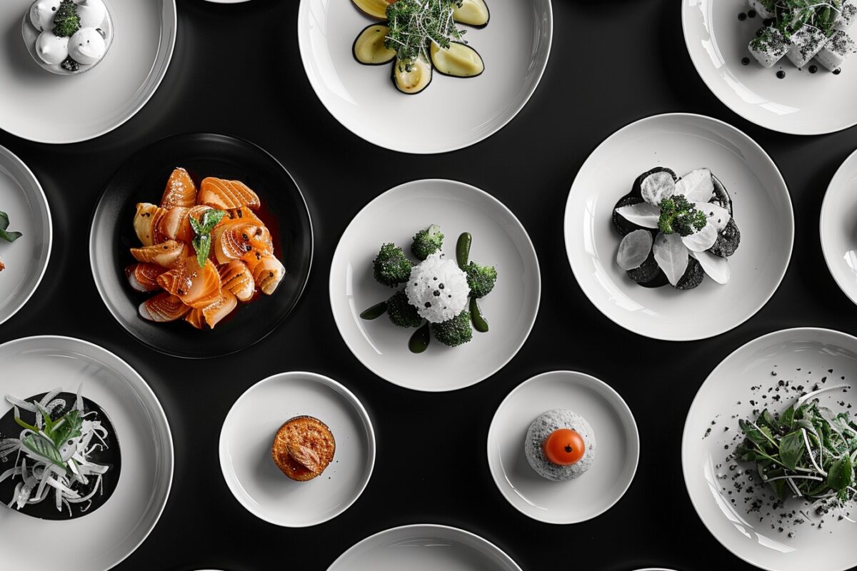 Cuisine monochrome : des plats surprenants d'une seule couleur