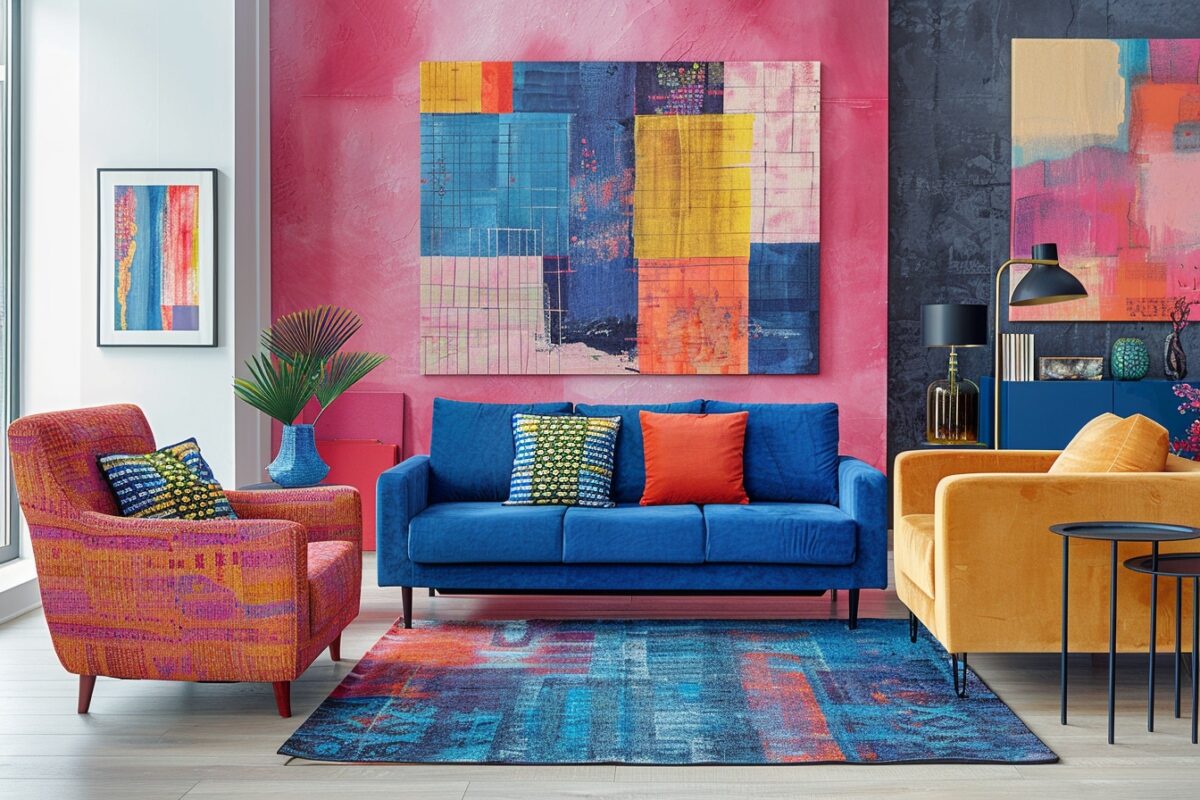 Maximalisme en déco : osez les couleurs, les motifs et les textures