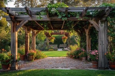 Conseils pour la construction d'une pergola : ombre et style pour votre jardin