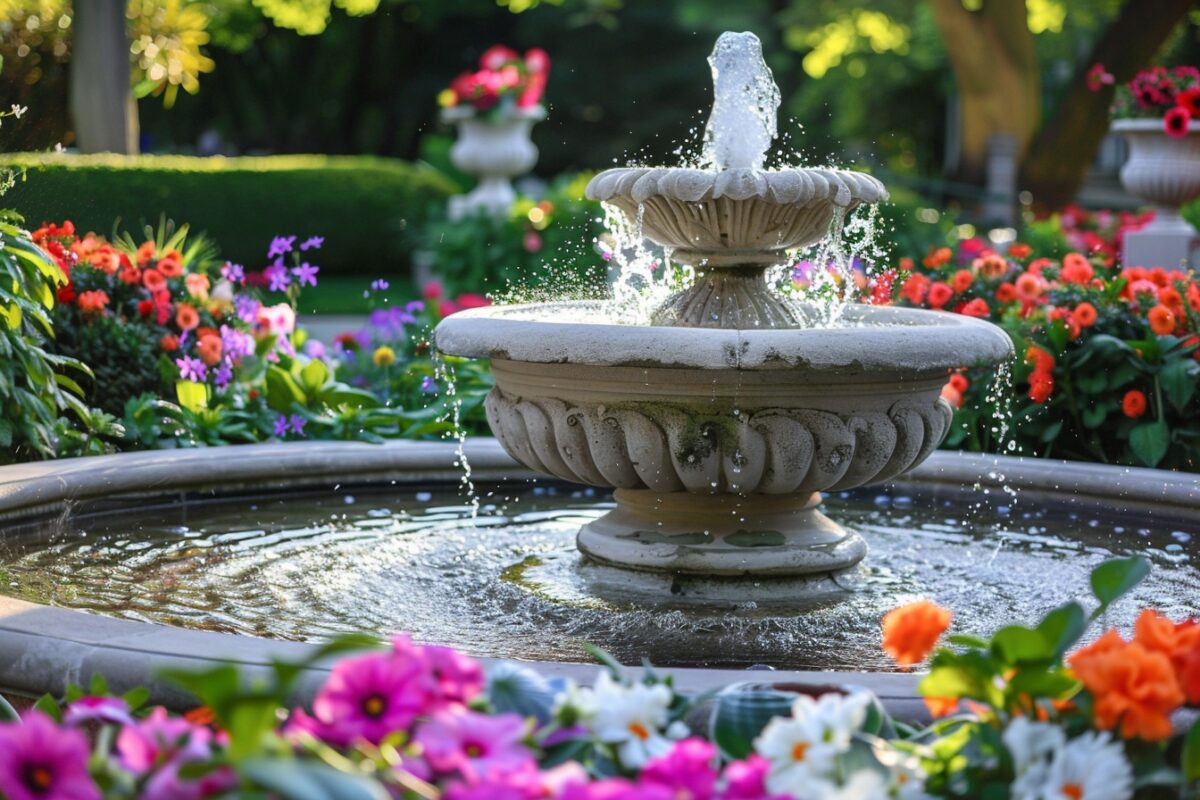 Créez votre propre fontaine de jardin : instructions pour débutants