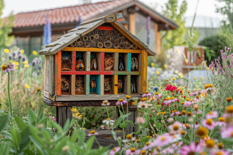 Comment installer un hôtel à insectes dans son jardin - ICI