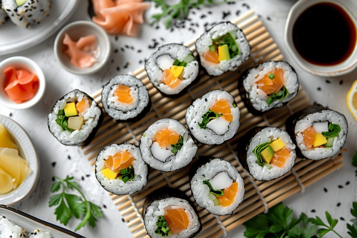 L'art du sushi fait maison : techniques et astuces pour débutants